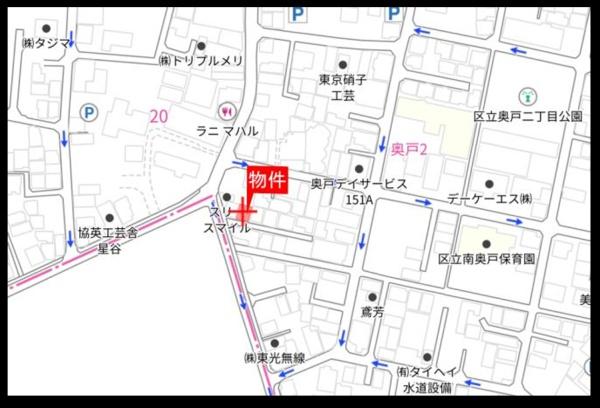 葛飾区奥戸２丁目　売土地