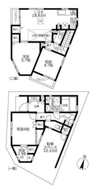 足立区東和４丁目　中古一戸建て