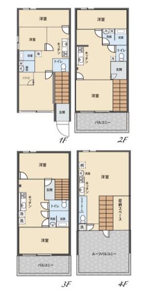 荒川区東日暮里４丁目　中古一戸建て