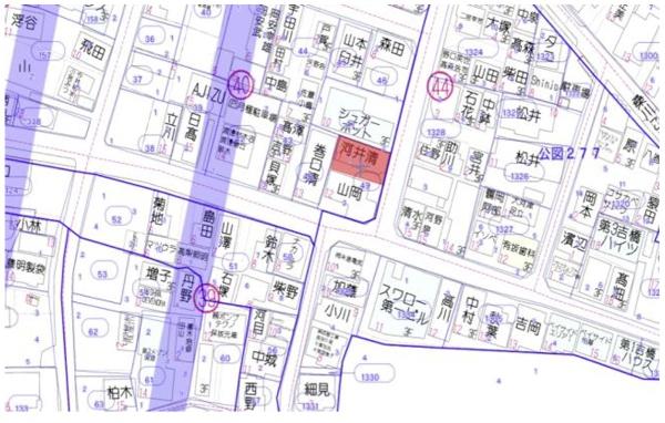 江戸川区東葛西１丁目の土地