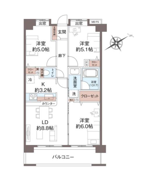 ライオンズマンション西高島平溝下公園弐番館