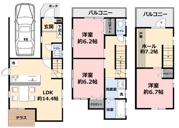 江戸川区西一之江４丁目　中古一戸建て