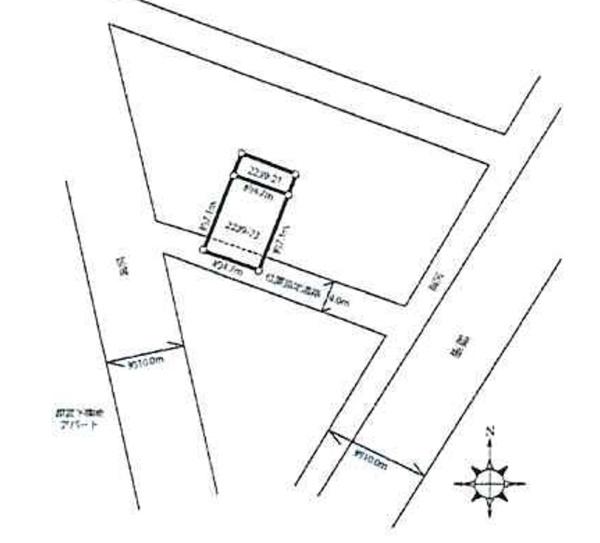 江戸川区下篠崎町の土地