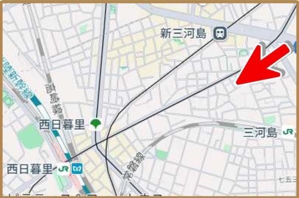 荒川区西日暮里１丁目　売土地