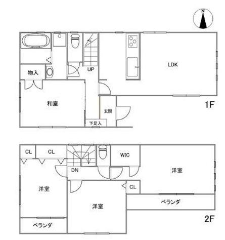 足立区梅田３丁目の中古一戸建て