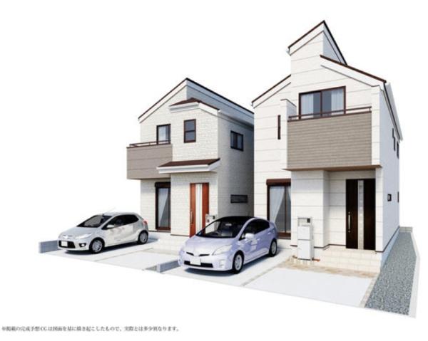 足立区古千谷本町２丁目　新築一戸建て　１号棟