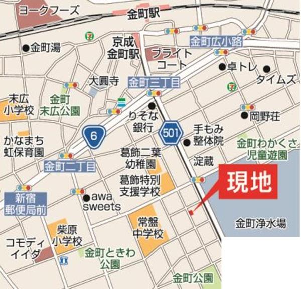 葛飾区金町２丁目の土地