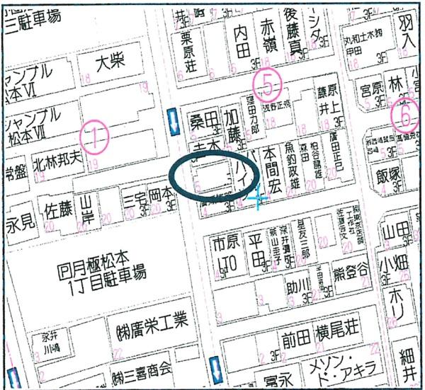 江戸川区松本１丁目の土地