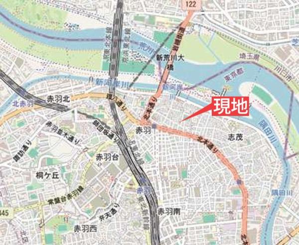 北区岩淵町　新築一戸建て　１号棟