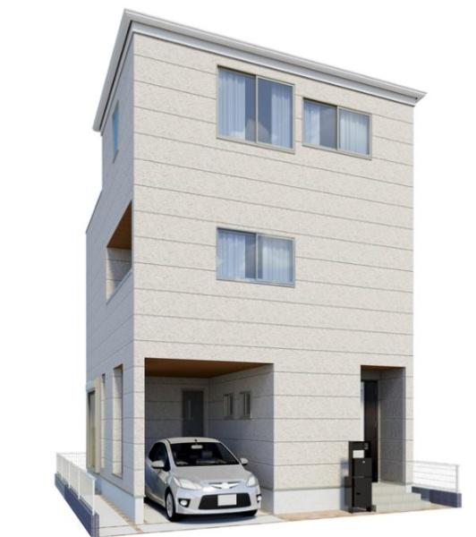 江戸川区南篠崎町２丁目　新築一戸建て　１号棟