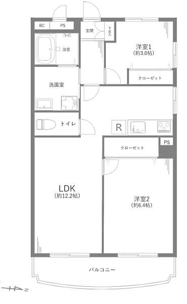 立石シティハイツ東棟