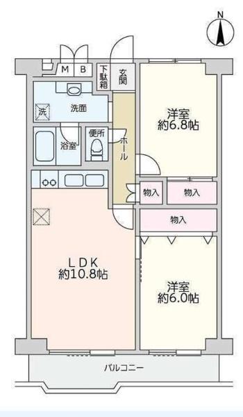 ボナハイツ中川１号棟