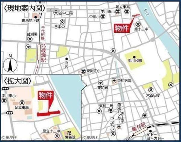 ボナハイツ中川１号棟