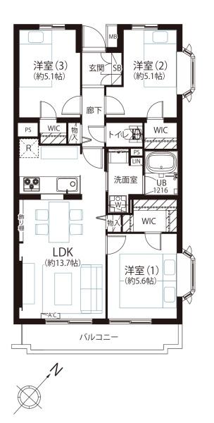 ユニーブル成増Ａ棟