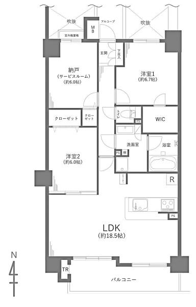 ジェイパーク北千住モナクレイス