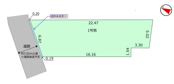 足立区神明３丁目　売土地