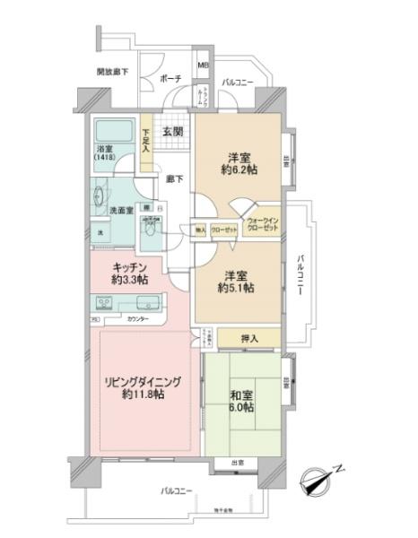 ローヤルシティ保木間