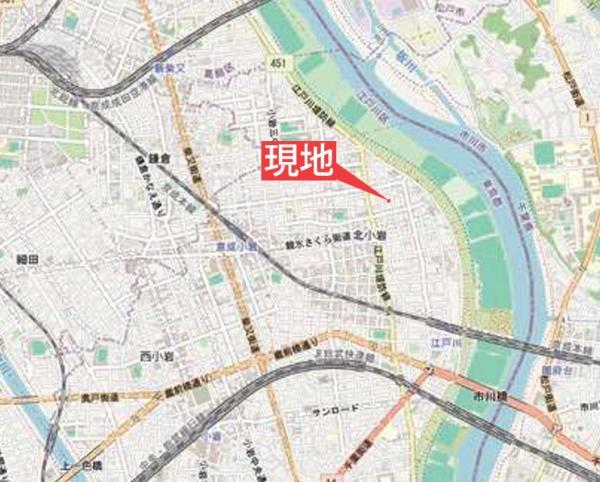 江戸川区北小岩７丁目　新築一戸建て　２号棟