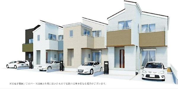 江戸川区江戸川１丁目　新築一戸建て　３号棟