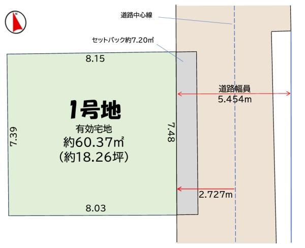 北区岩淵町　売土地