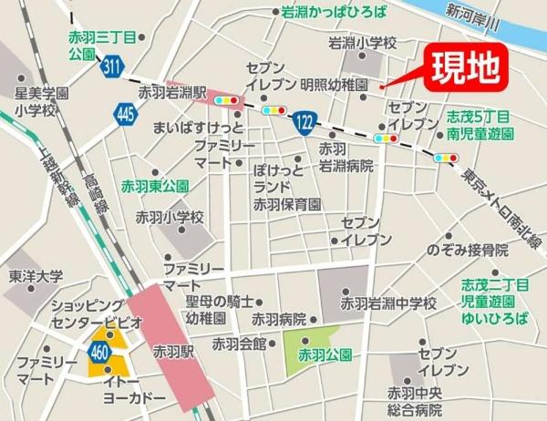 北区岩淵町　売土地
