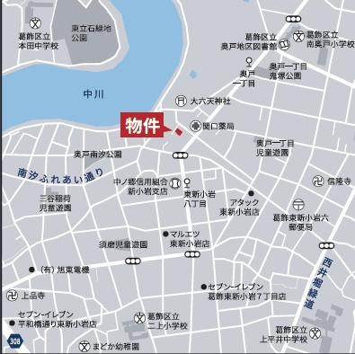 葛飾区奥戸１丁目の土地