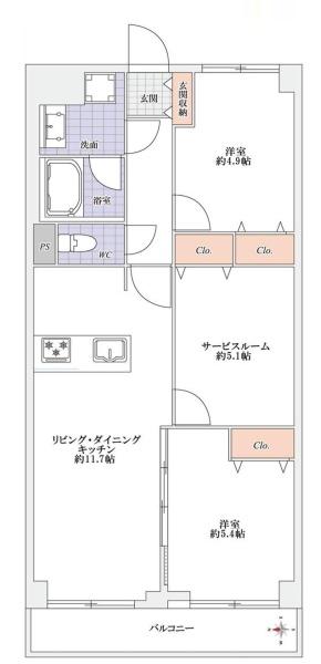 日商岩井西新井マンション
