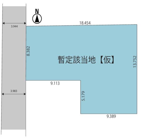 台東区清川1丁目の土地(間取り)