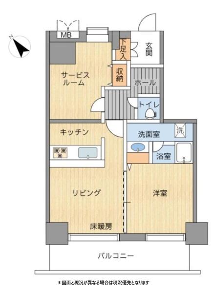 アイディーコート池袋西ムーンファーロ(間取り)