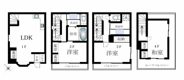 文京区本駒込５丁目　中古一戸建て