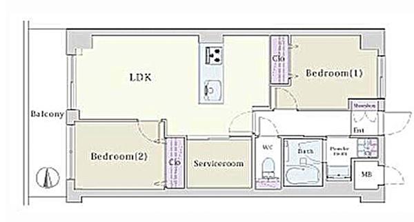 コープ野村大塚(間取り)