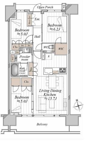 プラウド上野松が谷