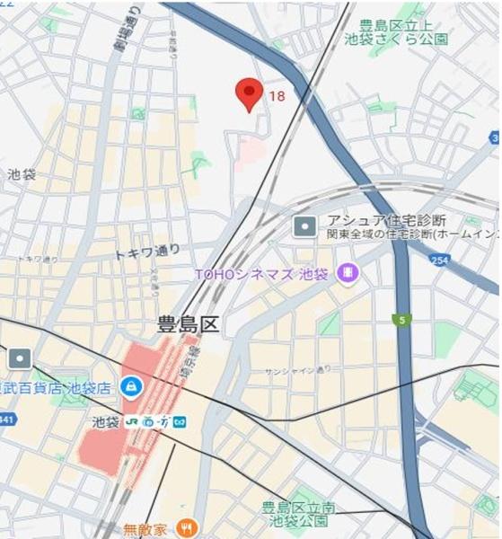 豊島区池袋１丁目　売土地