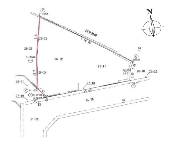 板橋区前野町６丁目　売土地