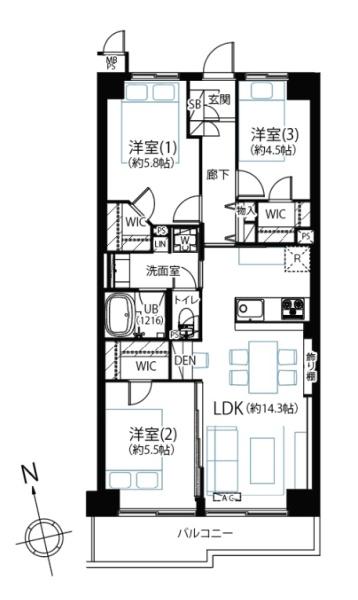 ライオンズマンション綾瀬第２