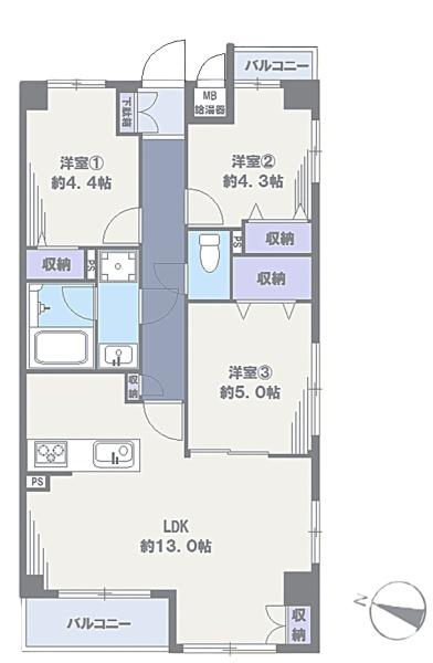 シャルマンコーポ志村三丁目