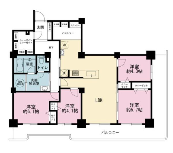 清新北ハイツ５号棟