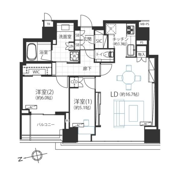 クラッシィタワー新宿御苑