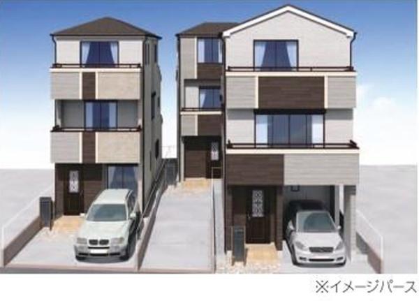 北区志茂３丁目　新築一戸建て　１号棟