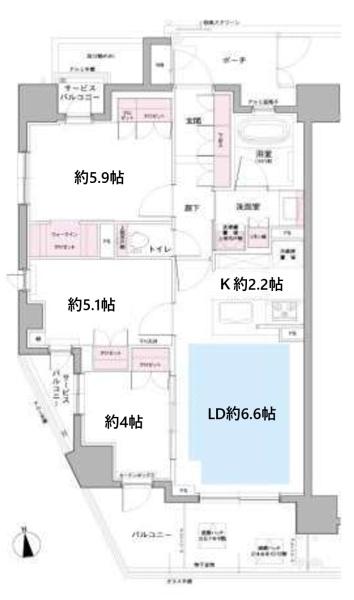 クレアポルテ西日暮里