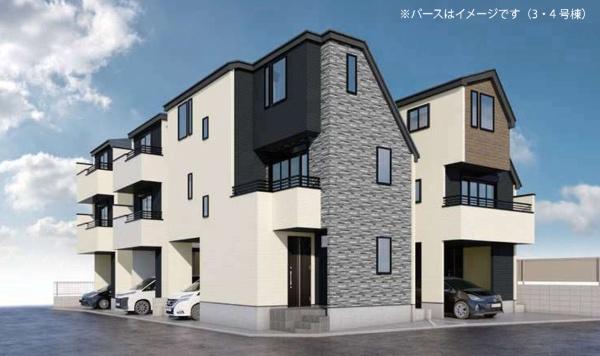 葛飾区西新小岩５丁目　新築一戸建て　４号棟