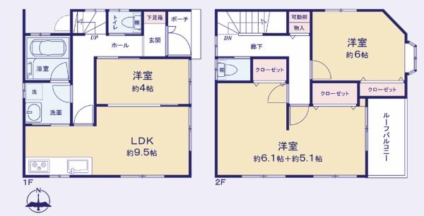 足立区南花畑１丁目の中古一戸建て