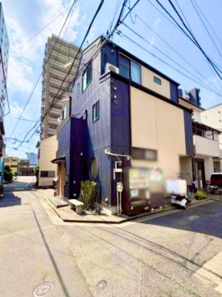 足立区千住東１丁目　中古店舗付き住宅