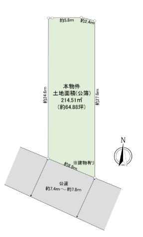 足立区梅島３丁目　売土地