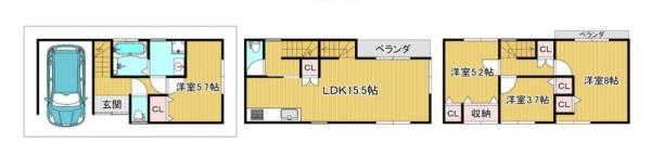 板橋区東坂下１丁目　中古一戸建て