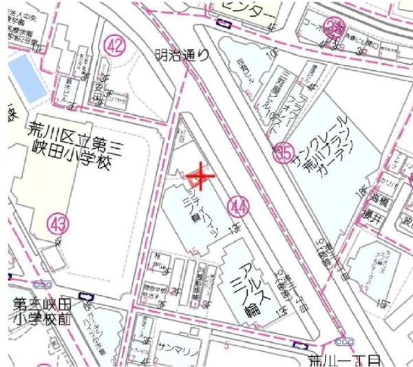 荒川区荒川１丁目　売土地