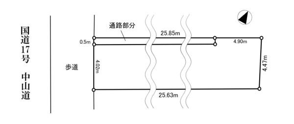 板橋区東坂下２丁目　売土地