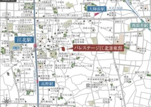 パレステージ江北Ⅲ東館