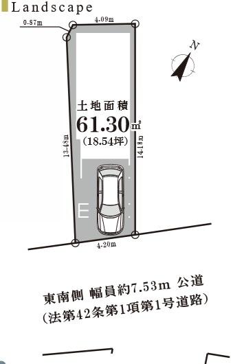 板橋区大和町　新築一戸建て（借地権付き）