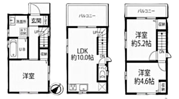 葛飾区新小岩１丁目の中古一戸建て